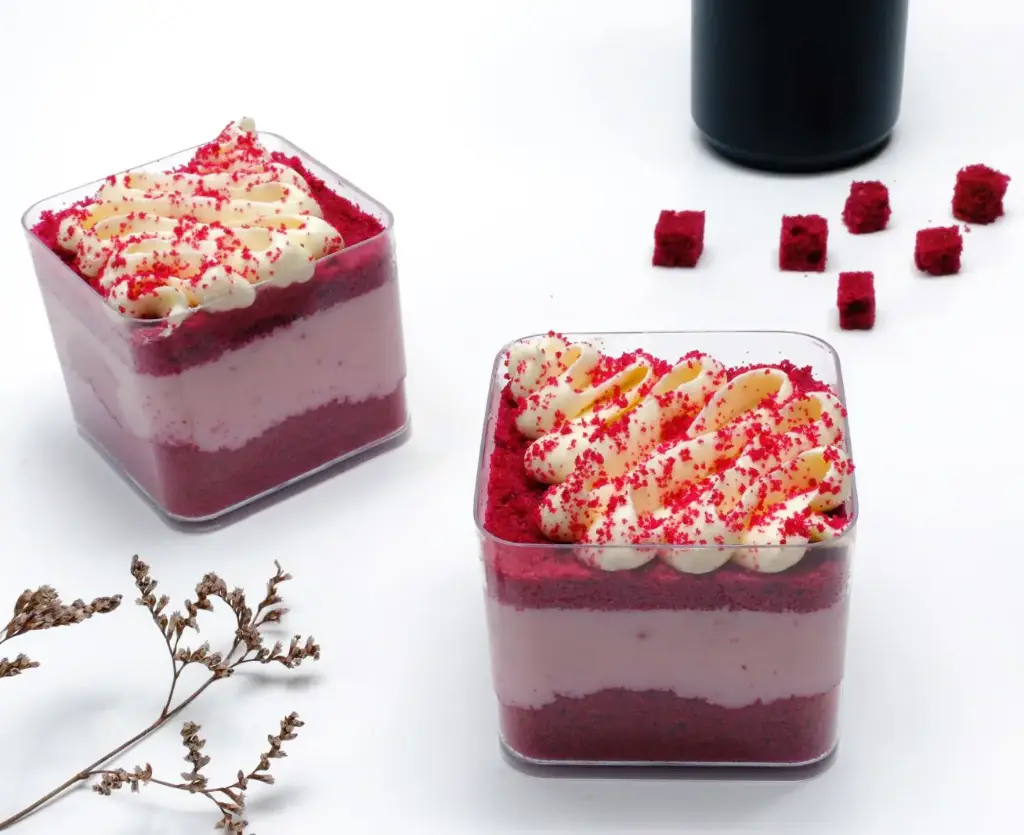 [900412] LAMOUR Red Velvet Cups 6 Kutu (Her Kutuda 12x165g) toplam 72 adet  (FROZEN) 
