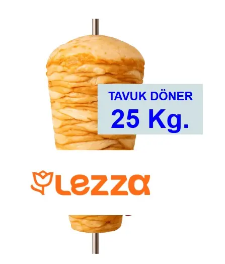 [300025] TAVUK DONER (Lezza) 25 Kg.