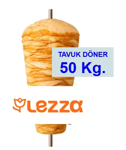 [300050] TAVUK DONER (Lezza) 50 Kg.
